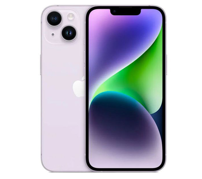 موبایل اپل مدل آیفون چهارده با حافظه ۱۲۸ گیگبایت آکبند شرکتی ۱۸ ماه گارانتی | دو سیم کارت | رم ۴ گیگابایت | Iphone ۱۴ ۱۲۸ GB