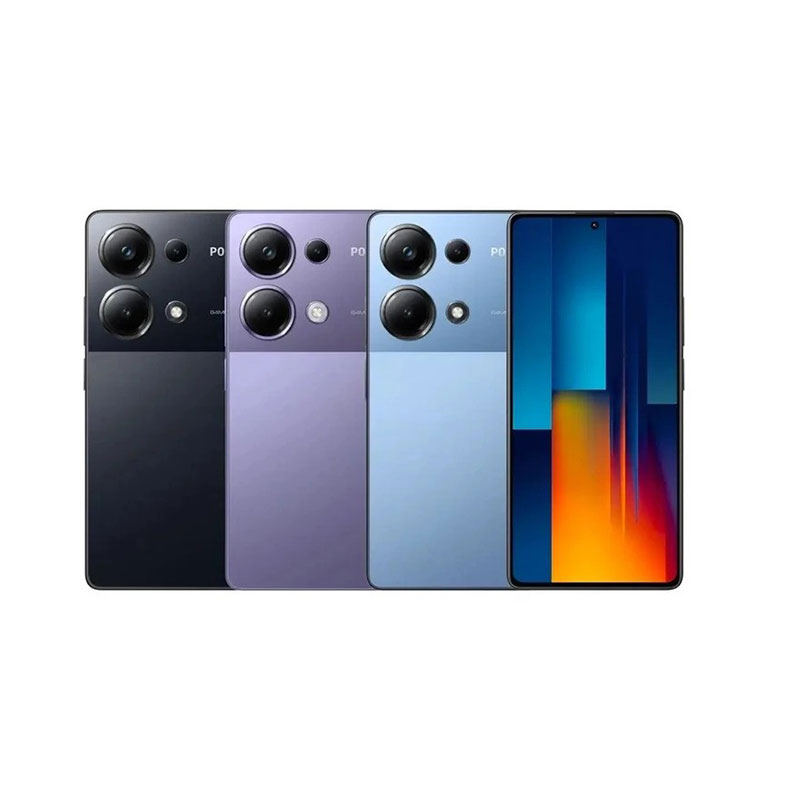 گوشی شیاومی پوکو M6 پرو | حافظه ۵۱۲ گیگابایت رم ۱۲ گیگابایت | XIAOMI POCO M6 PRO